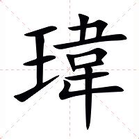 瑋名字意思